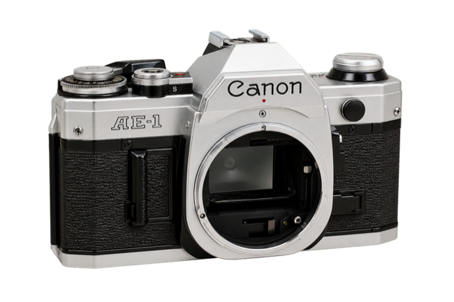Canon AE-1 film camera body